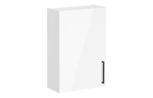 VitrA Root Flat 60cm 1 Door Upper/Wall Unit (LH Hinge) - High Gloss White